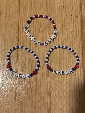 Stranger Things Scoops Ahoy Friendship Bracelets Inspired Handmade Beaded